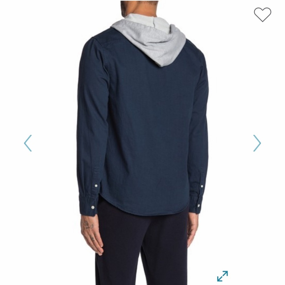 Sovereign Code Klein Hooded Regular Fit Shirt - Picture 3 of 3
